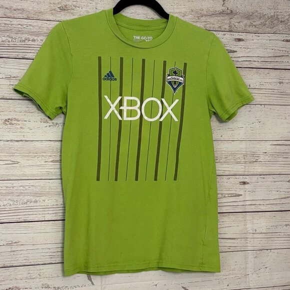 Adidas XBox Sounders Jersey Shirt Dempsey #2 Large 14/16 - Picture 2 of 5